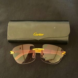 Authentic Cartier Buff Horns
